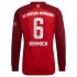 Camisola Bayern de Munique Joshua Kimmich 6 Equipamento Primeiro 2021-2022 Manga Comprida